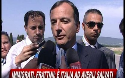 Strage in mare, Frattini: l'Italia ha salvato i migranti