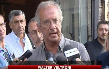 Mafia, Veltroni: il governo sciolga il Comune di Fondi