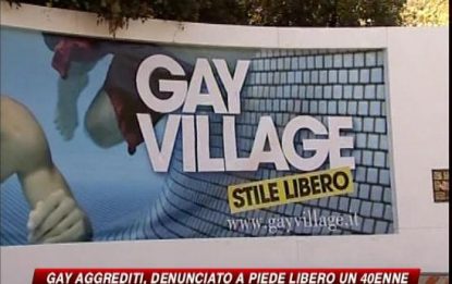Gay Village Roma, aggressore a piede libero