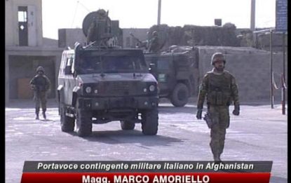 Afghanistan, ordigno contro militari italiani