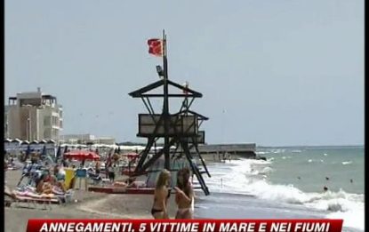 Italia, cinque annegati in pochi giorni