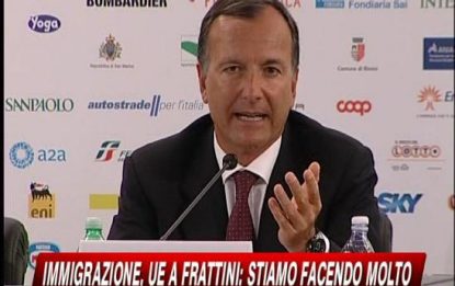 Immigrati, la Ue a Frattini: "Stiamo facendo molto"
