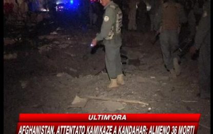 Afghanistan, attacco kamikaze: strage a Kandahar