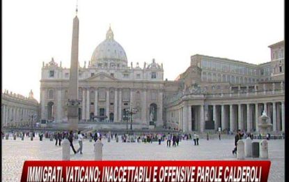 Immigrati, scontro Vaticano-Lega. Frattini: rispettate norme
