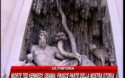 Roma, danneggiata una delle Quattro Fontane