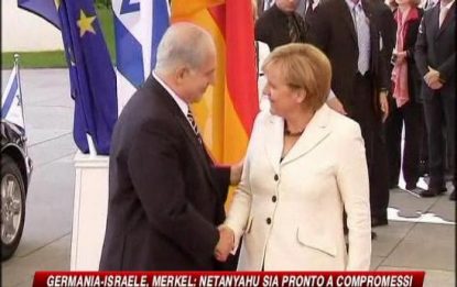 Berlino, incontro Netanyahu-Merkel. Sanzioni per Iran