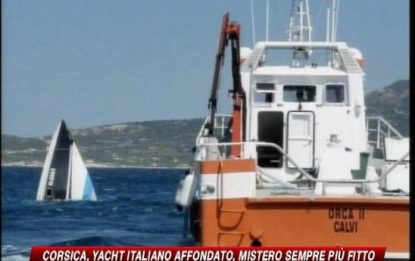Corsica, è ancora giallo sullo yacht affondato a Calvi