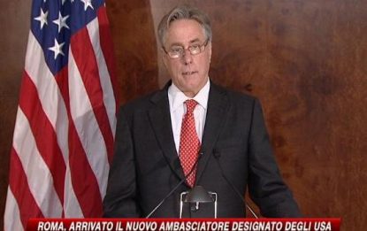 Roma, arrivato il nuovo ambasciatore degli Usa