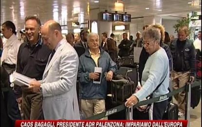 Caos valigie, Palenzona: "No allo scaricabarile"