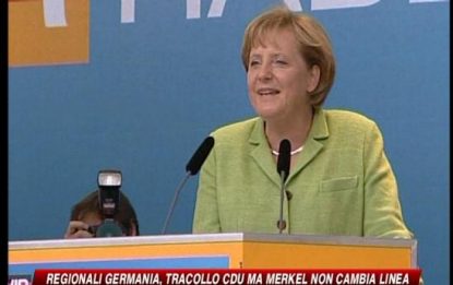 Elezioni regionali in Germania, crolla la Cdu