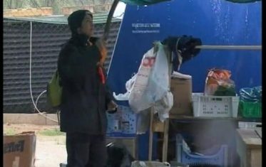 Osservatorio Abruzzo, pioggia e freddo sulle tendopoli