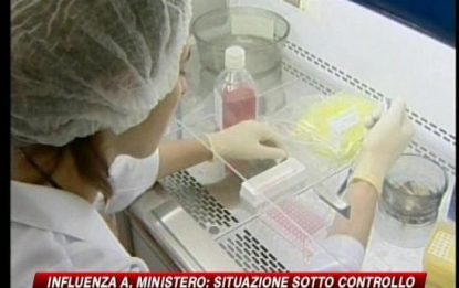 Influenza A, ministero: situazione sotto controllo