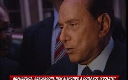 Ue e Repubblica, doppio affondo di Berlusconi