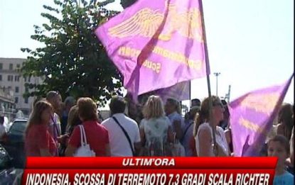 Scuola, nuove proteste dei precari in tutta Italia