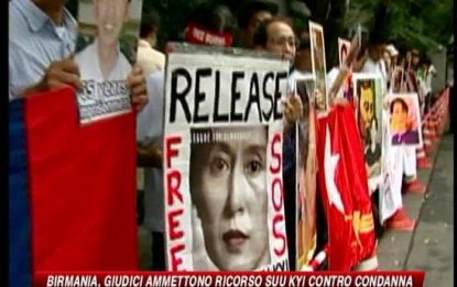 Birmania, ammesso ricorso di San Suu Kyi contro la condanna