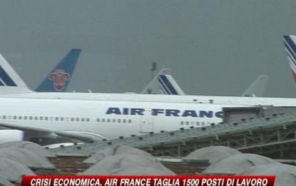 Crisi, Air France taglia 1500 posti di lavoro