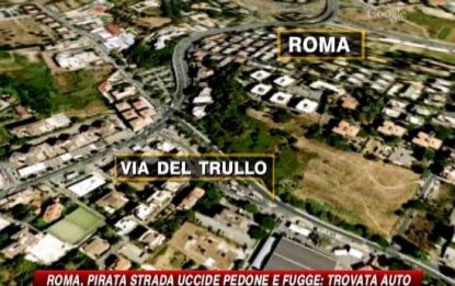 Roma, pirata della strada uccide pedone e fugge