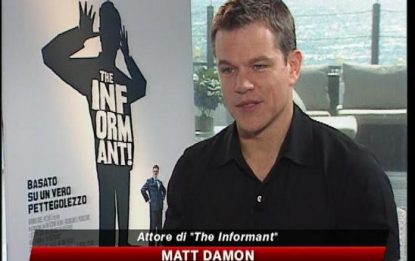 Venezia, Matt Damon spia in sovrappeso in "The Informant!"