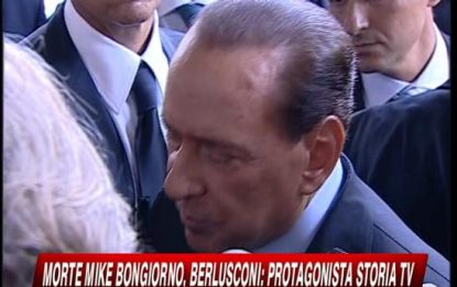Mike Bongiorno, Berlusconi: è morto un amico, sono incredulo