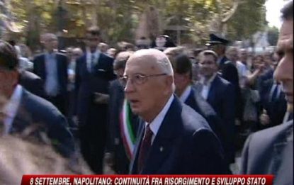 Bongiorno, Napolitano: "Esempio di laboriosità"