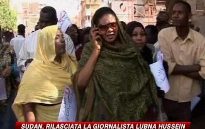 Sudan, libera la giornalista condannata per i pantaloni