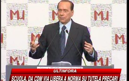 Berlusconi attacca: le procure contro di me