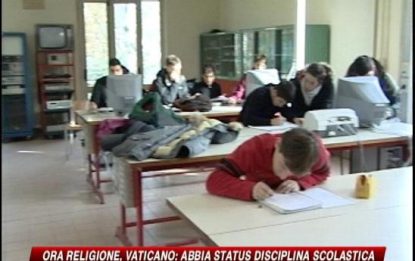 Vaticano, no a insegnamento multiconfessionale nelle scuole