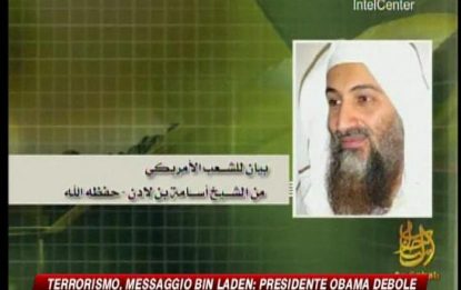 Nuovo messaggio di Bin Laden agli Usa: Obama è indebolito