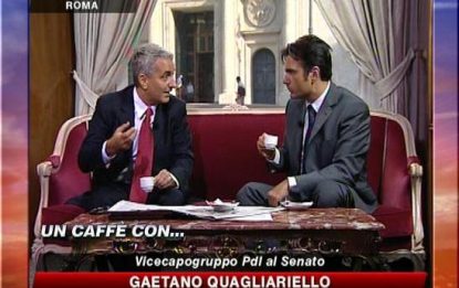 Un caffè con... Gaetano Quagliariello