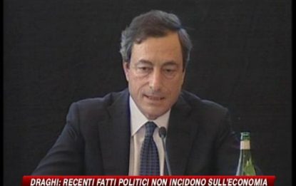 Lodo Alfano, Draghi: "Nessuna conseguenza su economia"