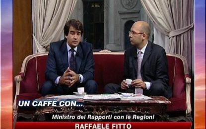 Un caffè con... Raffaele Fitto