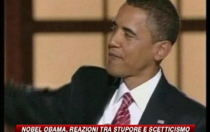 Nobel Obama, reazioni mondiali tra stupore e scetticismo