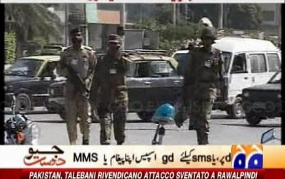 Pakistan, talebani rivendicano attacco a Rawalpindi