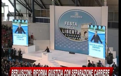 Berlusconi, nuovo affondo su giornali e giustizia