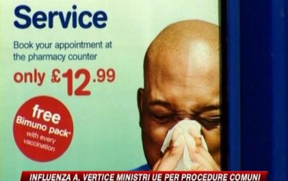Influenza A, i ministri Ue chiedono procedure comuni