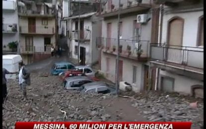 Messina, stanziati 60 milioni di euro per emergenza