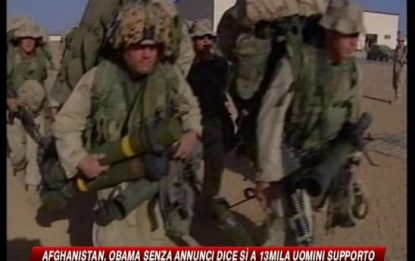 Obama invia a sorpresa 13mila soldati in Afghanistan
