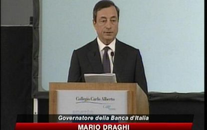 Draghi: bisogna alzare l'età pensionabile