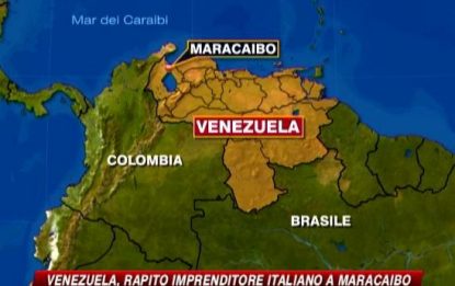 Venezuela, rapito imprenditore italiano