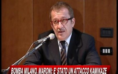 Attentato di Milano, Maroni: è stato attacco kamikaze