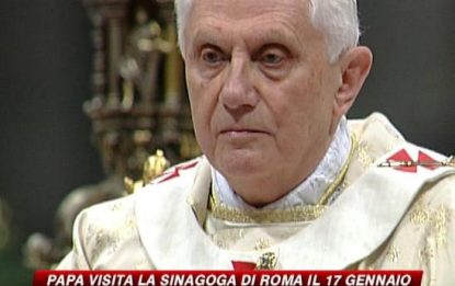 Ratzinger segue Wojtyla: visiterà la sinagoga di Roma