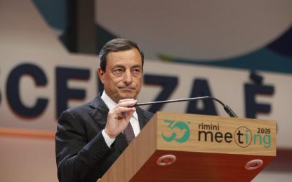 Draghi: "La mafia frena l'economia e minaccia la democrazia"