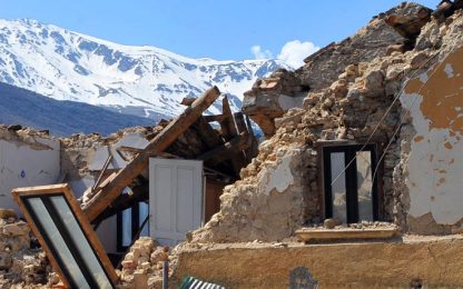 Geologi: 24 milioni di italiani in zone a rischio sismico
