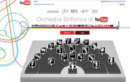 YouTube lancia l'orchestra virtuale