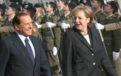 Merkel e Berlusconi divisi dalla tassa sulle banche