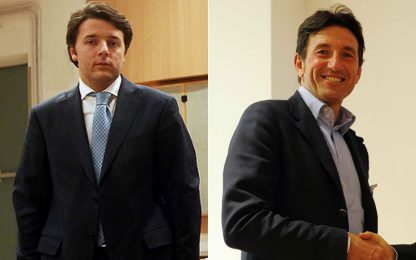 Firenze, Matteo Renzi (Pd) sfida Giovanni Galli (Pdl)
