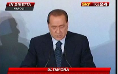 Berlusconi : con il G8 l'Aquila sarà capitale della politica