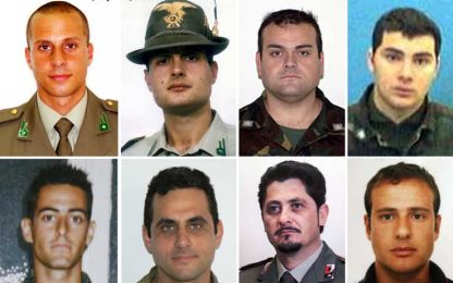 Afghanistan, dal 2004 a oggi morti 14 militari italiani