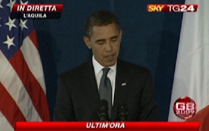 G8, Obama: peggio evitato ma la ripresa economica è lontana
