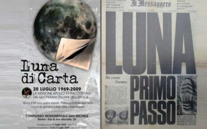 Luna di Carta: come i giornali raccontarono lo sbarco